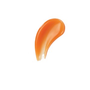 de crème zelf is vet, heeft een abrikoosachtige kleur, en ruikt een beetje medicinaal